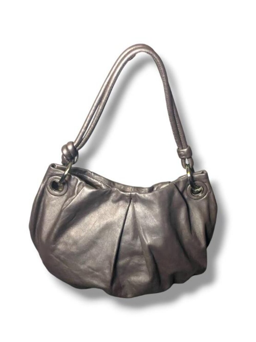 Vintage Coach Parker Hobo Metallic Brown Leather Shoulder Bag - Picture 3 of 4